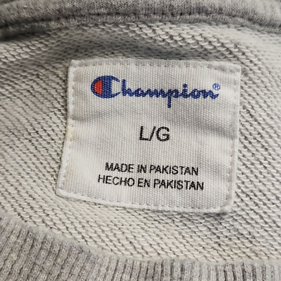 Champion Women's Gray Sweatshirt - Picture 4 of 5